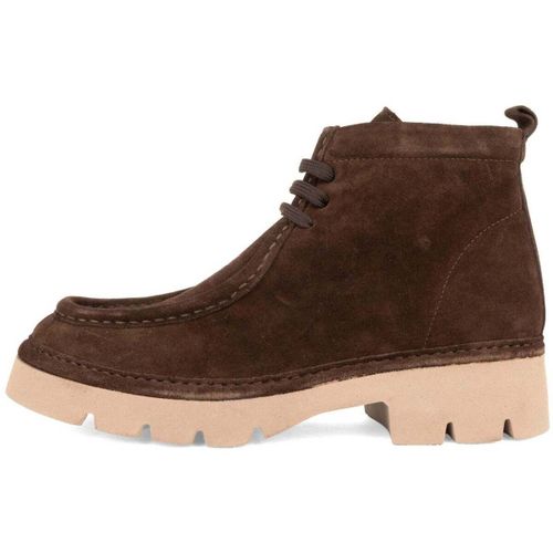 Bottines brown casual closed booties - Sergio Moretti - Modalova