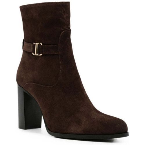 Bottines brown classic closed booties - Sergio Moretti - Modalova