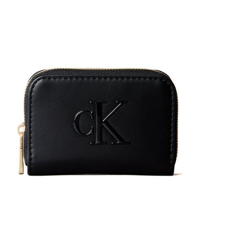 Portefeuille Bold Ck Medium Zip Around - Calvin Klein Jeans - Modalova