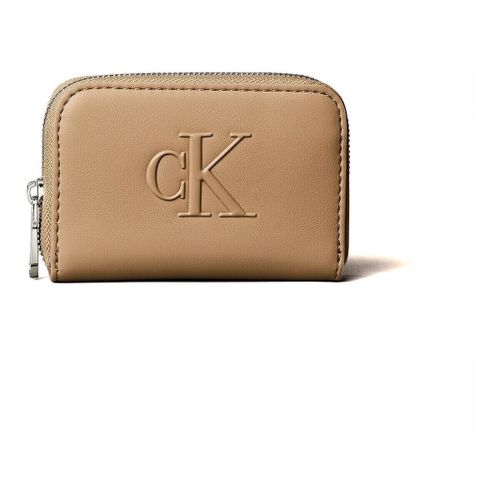 Portefeuille Bold Ck Medium Zip Around - Calvin Klein Jeans - Modalova