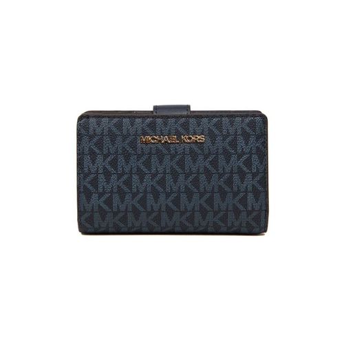 Portefeuille Novelty Medium Bi-Fold Zip Coin With Key Fob - MICHAEL Michael Kors - Modalova