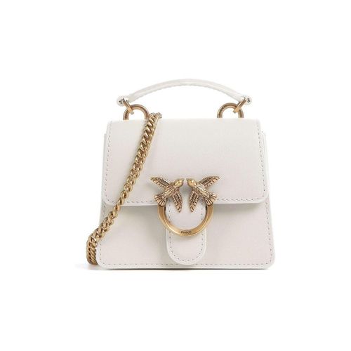 Sac à main Love One Top Handle Micro Light Vitello Seta - Pinko - Modalova