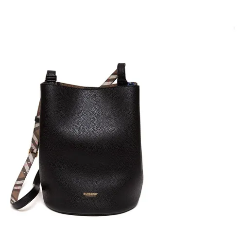 Sac a main Leather Bucket Bag - Burberry - Modalova