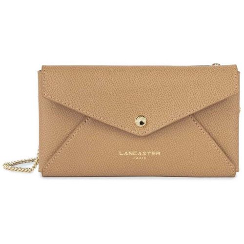 Pochette Pochette à Rabat Sierra PM Cuir Grainé Sable - LANCASTER - Modalova
