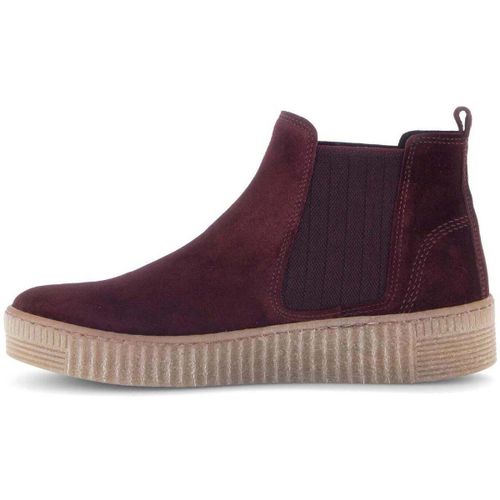 Bottines Bottines Chelsea en cuir à talon compensé - Gabor - Modalova