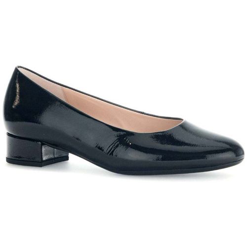 Chaussures escarpins Escarpins en cuir à talon décroché recouvert - Gabor - Modalova