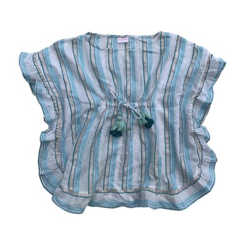Paréos ROBE - BLANC, BLEU - Lison Paris - Modalova
