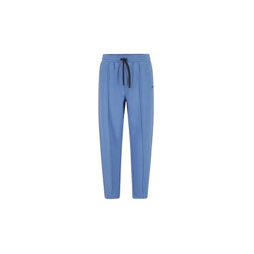 Pantalon Bas de survêtement en coton mélangé avec plis nervurés JT_Me - BOSS - Modalova