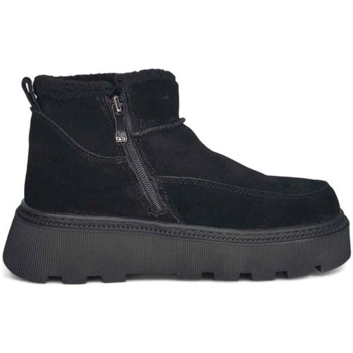 Bottines Women's Black Wedge Ankle Boots - Betsy - Modalova
