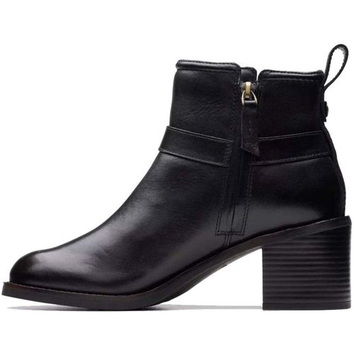 Bottines Chamberly Women's Black Ankle Boots - Clarks - Modalova