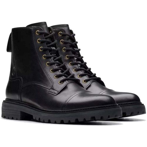 Boots Clarkridge Men's Black Ankle Boots - Clarks - Modalova