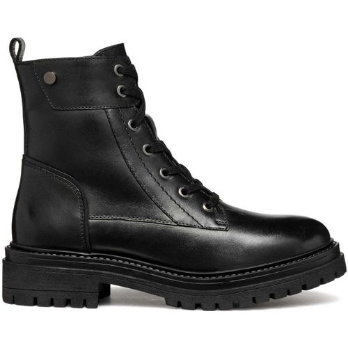 Bottines Iridea Women's Black Ankle Boots - Geox - Modalova
