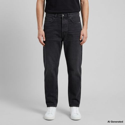 Jeans Js) Jeremiah Man Denim Black Used Black - Amish - Modalova