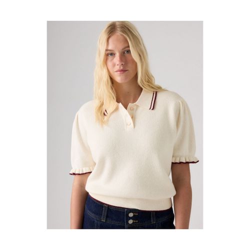 Polo - SUPER SOFT SUMMER SS POLO EGRET / CABERN - Levis - Modalova