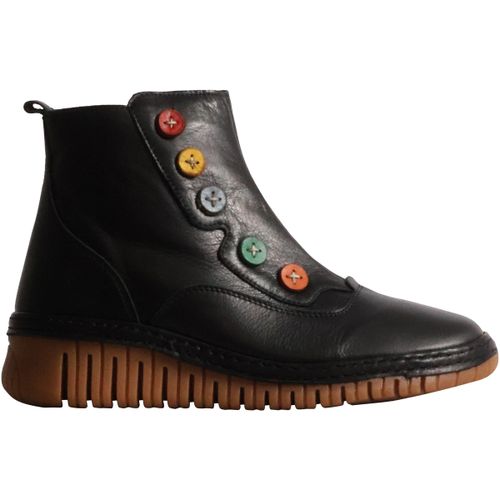 Boots Bottines Cuir Alénoa - The Divine Factory - Modalova