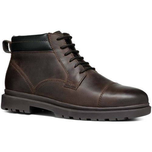 Boots Andalo Men's Brown Ankle Boots - Geox - Modalova