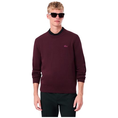 Sweat-shirt Pull Ref 69329 3KE Bordeaux - Lacoste - Modalova