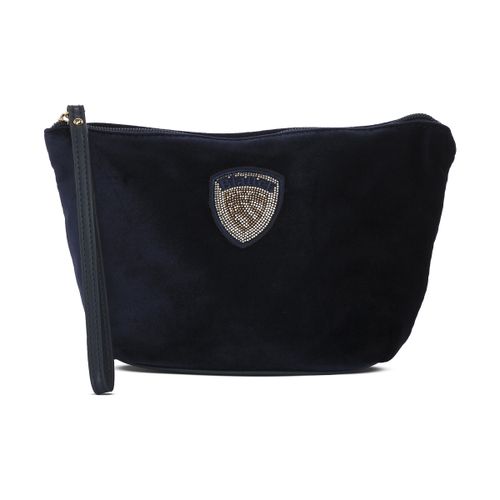 Sac Blauer NVY VELVET CLUTCH - Blauer - Modalova
