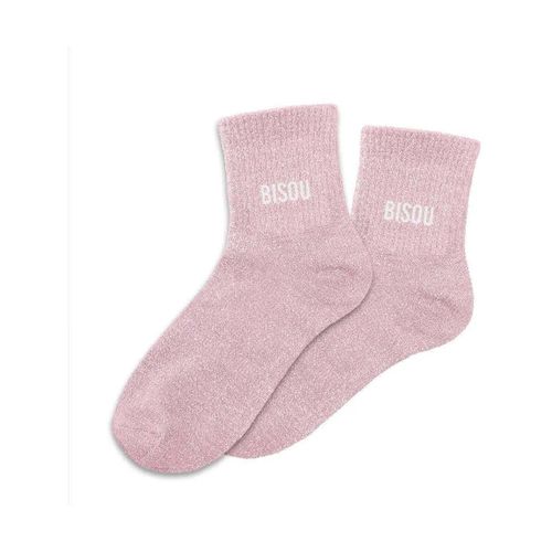 Chaussettes - Bisou Rose - chaussettes à paillettes - Modalova