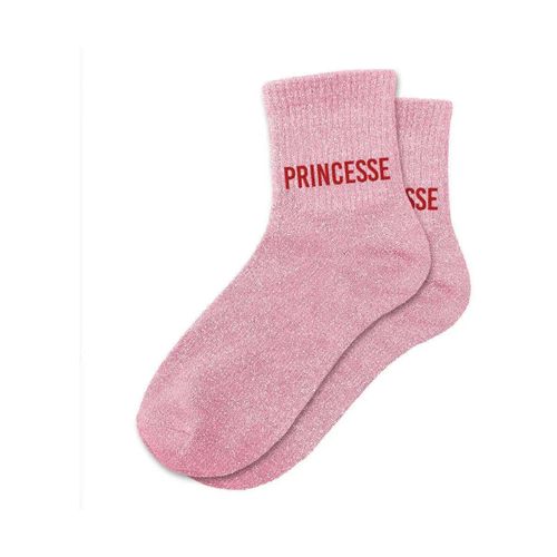 Chaussettes - Princesse Rose - chaussettes à paillettes - Modalova