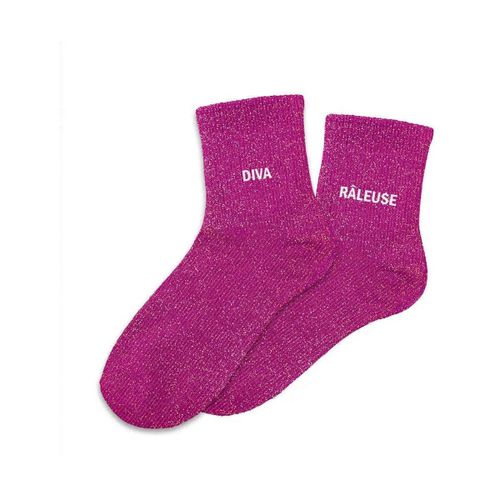 Chaussettes - Diva Râleuse - chaussettes à paillettes - Modalova