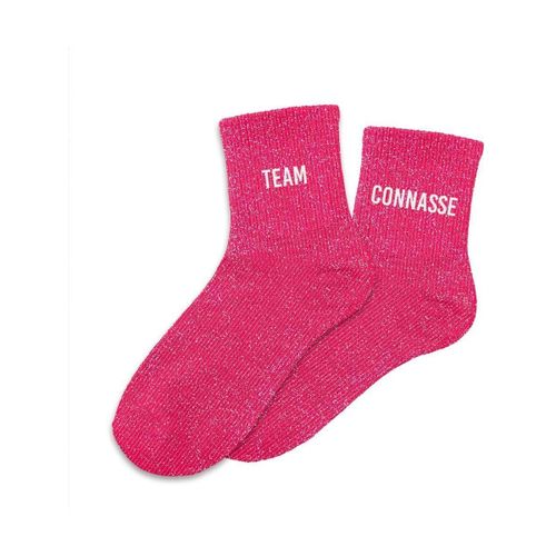 Chaussettes - Team Connasse - chaussettes à paillettes - Modalova