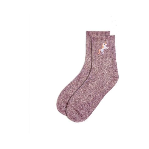 Chaussettes - Licorne - chaussettes à paillettes - Modalova