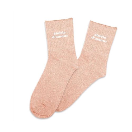 Chaussettes - Chérie D'amour - chaussettes à paillettes - Modalova