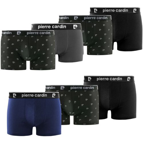 Boxers Lot de 7 boxers en coton Basic Print - Pierre Cardin - Modalova