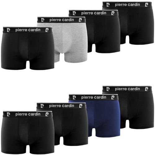 Boxers Lot de 8 boxers en coton uni Basic - Pierre Cardin - Modalova