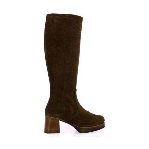 Bottes à talon Bottes cuir velours - Patricia Miller - Modalova