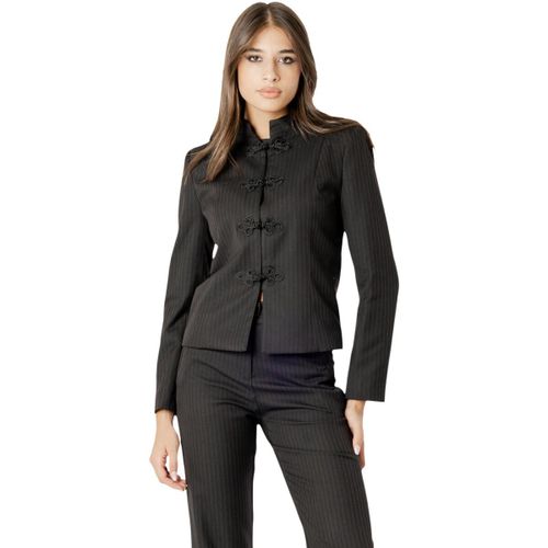 Vestes de costume ROCKEFELLER PINSTRIPE MANDARIN BLAZER AI26669 - I Am - Modalova