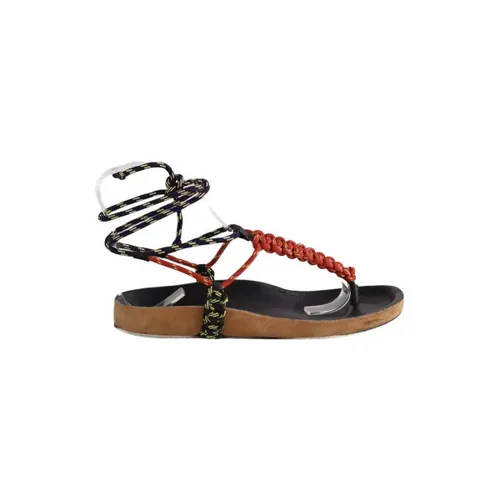Sandales plates Mules noires - Isabel Marant - Modalova