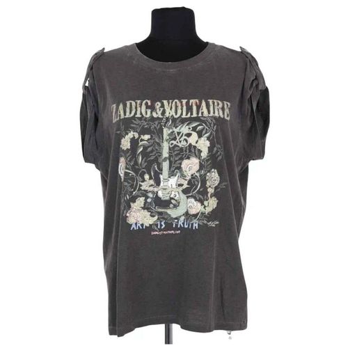 T-shirt T-shirt gris - Zadig & Voltaire - Modalova