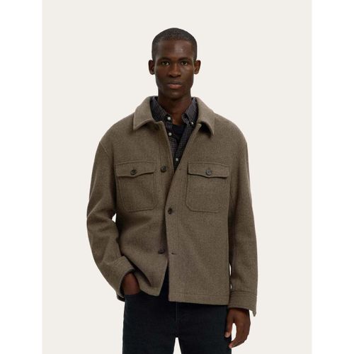 Blouson Selected Wool Blend Shacket - Selected - Modalova