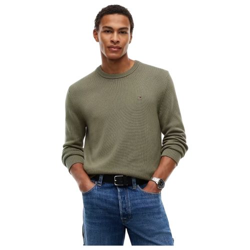 Sweat-shirt Pull Ref 69281 M04 Kaki - Tommy Jeans - Modalova