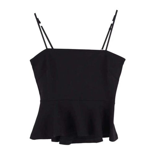 Blouses Top sans manche Parisa peplum top noir - L'agence - Modalova