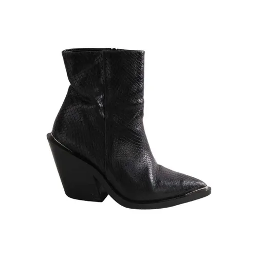 Bottines Santiags noires - The Kooples - Modalova