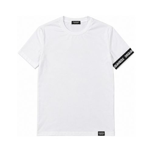 T-shirt D9M203190-110 WHITE/BLACK - Dsquared - Modalova
