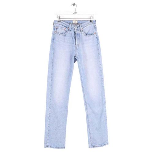 Jeans Levis Jean droit 501 bleu - Levis - Modalova