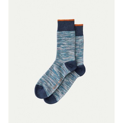 Chaussettes Rasmusson Multi Yarn Socks Blue - Nudie - Modalova