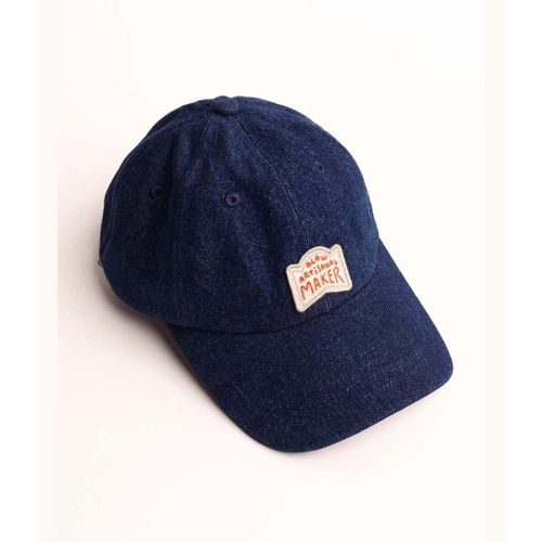 Casquette Six Panel Artisanal Maker Denim Bleu - Ollow - Modalova