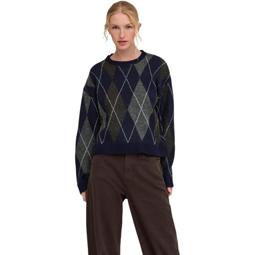 Pull Onlrhombus Argyle Pullover Knt Noos 15383804 - Only - Modalova