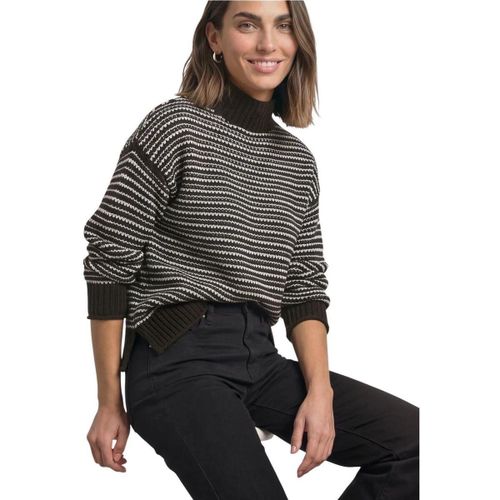 Pull LTD QR_velvet sweater striped 303973 - Street One - Modalova