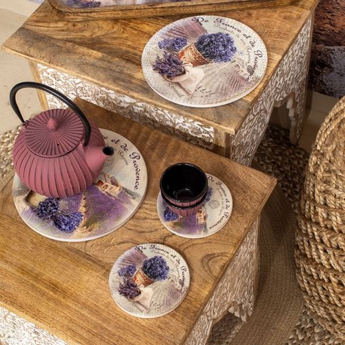 Set de table Dessous de Verre Lavande - Signes Grimalt - Modalova