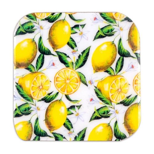 Set de table Set De 4 Dessous-De-Verre Citrons - Signes Grimalt - Modalova