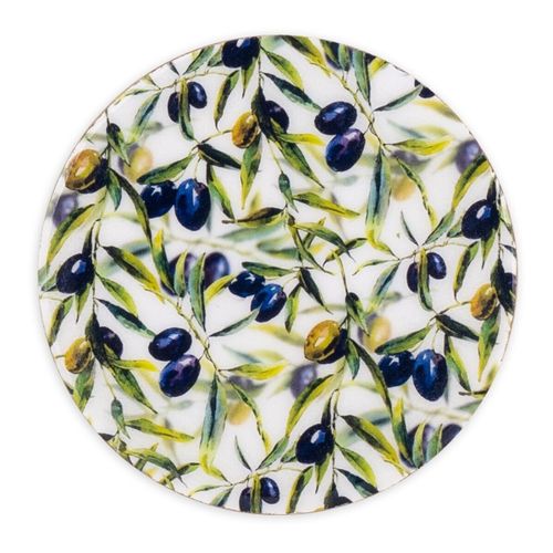 Set de table Set De 4 Dessous-De-Verre Olives - Signes Grimalt - Modalova