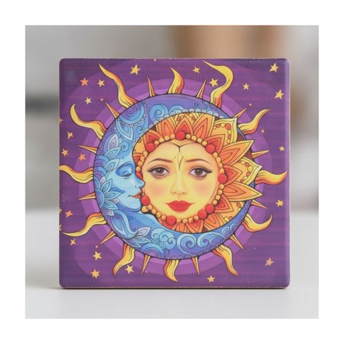 Trousse Sous-Verres Soleil Et Lune - Signes Grimalt - Modalova