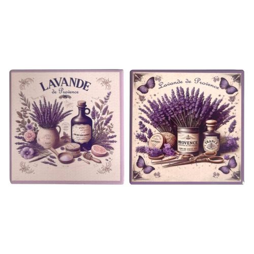 Set de table Sous-Verres Lavande - Signes Grimalt - Modalova