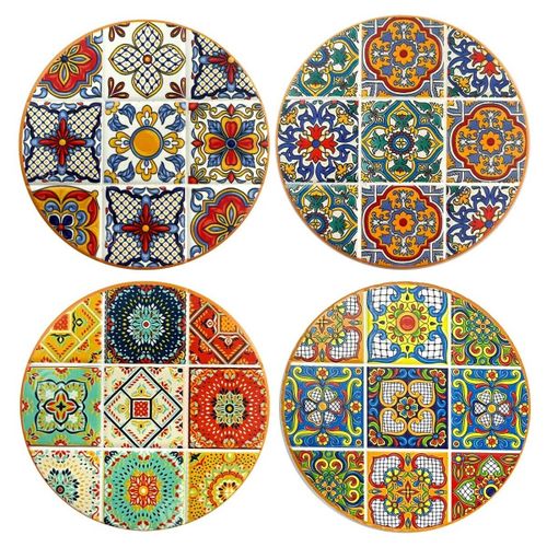 Set de table Sous-Verres Carreaux De Ciment - Signes Grimalt - Modalova